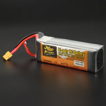 BATERIA DE LIPO ZOP POWER 4S 14.8V 4500Mah 45C PLUG XT60 AUTO / AERO ZP4S4500